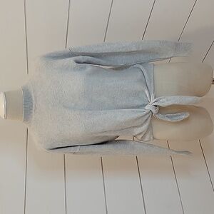 LOFT Ann Taylor XS tie up front sweater